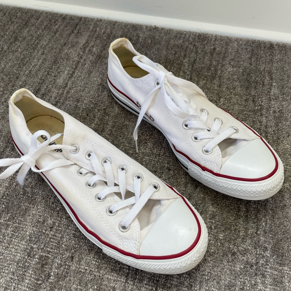 Converse All Stars White 9.5 W